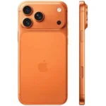 گوشی ایفون طرح اپل iphone 17 pro max | حافظه 32 رم 4 گیگابایت رجیستر شده بهمراه کد فعال سازی رنگبندی قابل انتخاب نارنجی ٫ سیلور ٫ ابی